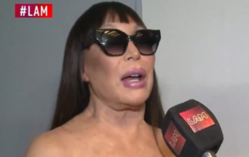 Moria Casán contó quién es la única famosa a la que le tiene miedo