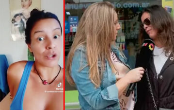 El escandaloso video de la agresora de Paula Bernini, la notera de TN