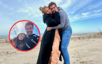 Se conoció cómo se lleva la nueva novia de Nicolás Cabré con su hija Rufina