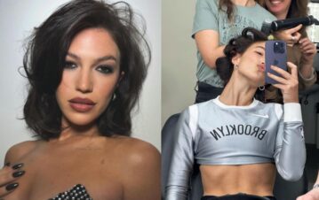 ¡Igualita! Stefi Roitman cambió su look y quedó idéntica a una famosa actriz española: las fotos