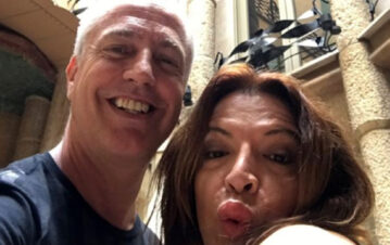 A qué parte del mundo se va de viaje Lizy Tagliani con Marley