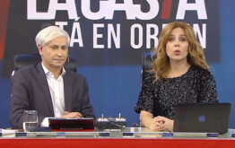 Escandaloso final del programa de Agustina Kampfer y Juan Di Natale en Canal 9