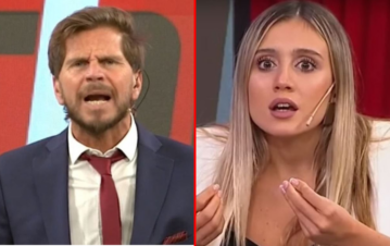 Escándalo en ESPN: qué pasó entre el Pollo Vignolo y Morena Beltrán