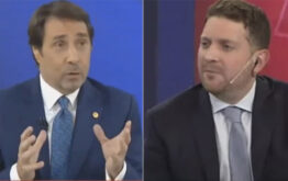 Brutal enfrentamiento entre Euardo Feinmann y Jony Viale