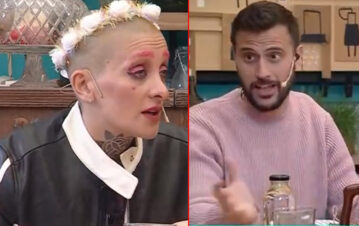Furia de GH explotó de bronca contra Diego Leuco durante una nota en La Peña de Morfi: "Te comiste el..."
