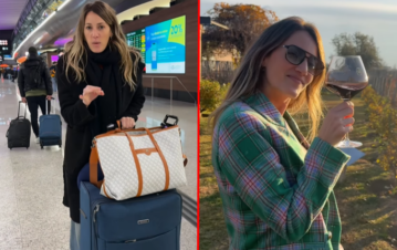 Por qué y a dónde se fue de viaje sola Mica Viciconte a días del nacimiento del hijo de Nicole Neumann