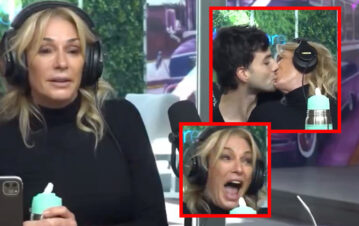 El video de Yanina Latorre a los besos con un famoso 26 años menor que ella
