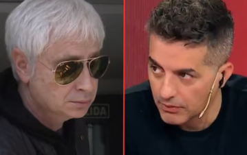 El escandaloso video del ataque de furia de Juan Di Natale contra un notero de LAM
