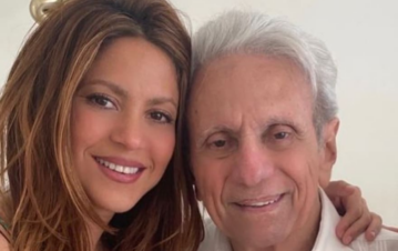 Shakira contó cómo se encuentra su papá tras ser internado por problemas respiratorios: "Llegué de urgencia"