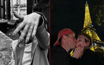 ¡Qué romántico! Peque Schwartzman le pidió casamiento a su novia en la Torre Eiffel