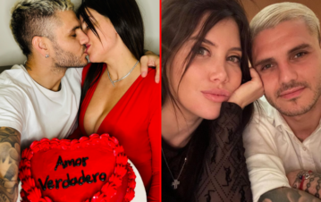 El último posteo de Mauro Icardi para Wanda Nara antes de empezar el trámite de divorcio