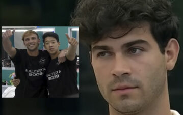 ¡Arde Gran Hermano! El dolor de Nico al reencontrarse con el Chino y ver que hace campaña por Bautista