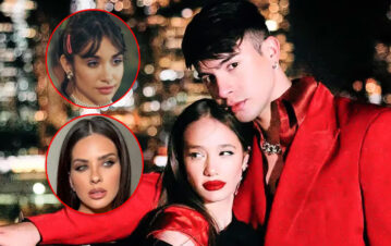 Se separaron Rusherking y Ángela Torres: con qué ex novia famosa volvió el cantante