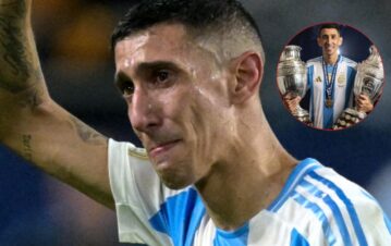 ¡Para llorar! El homenaje a Ángel Di María de la AFA tras la victoria de la Selección en la Copa América