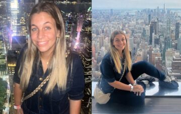 Maite Peñoñori mostró espectaculares fotos desde el mirador más lindo de Nueva York: “Experiencia divina”