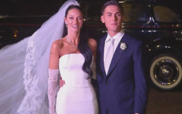 Cuál es el meme que se tatuaron todos los invitados a la boda de Oriana Sabatini y Dybala