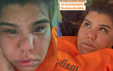 Camila Medina fue internada después de comer los "4 ravioles" que le dieron en lo de Juana Viale: "Voy a..."