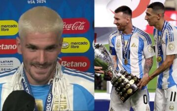Rodrigo de Paul contó cuál fue el consejo que le dio Messi que le marcó su vida