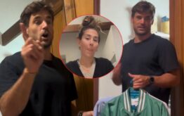 la primera discusión fuerte de jimena barón y su novio recién mudado.