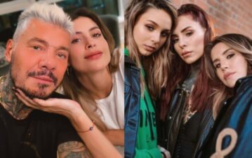 Las fotos con las que Marcelo Tinelli intentó frenar el rumor de que sus hijas no bancan a Milett Figueroa