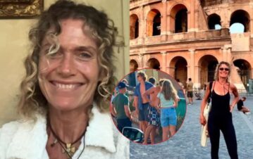 Las fotos de Maru Botana de sus vacaciones familiares en Italia con sus siete hijos: “Hermosa semanita”