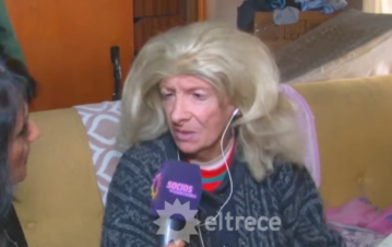 Zulma Lobato amenazó con suicidarse por la crisis económica que está sufriendo