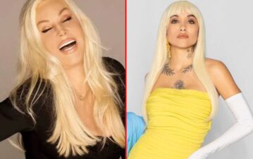 ¡Diva total! La transformación de María Becerra para visitar a Susana Giménez