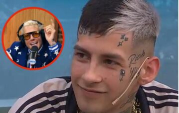 L-Gante se burló del fracaso de Alex Caniggia en streaming: “No servís, barat"