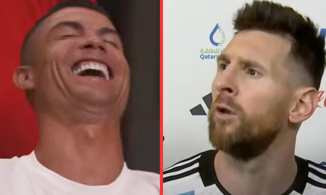 Cristiano Ronaldo’s funny imitation of Lionel Messi went viral – Paparazzi Magazine