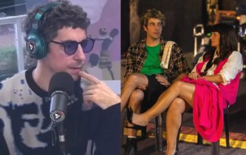 ¡Hay foto! Agarraron a Esteban Lamothe a los besos con una compañera de elenco de Envidiosa