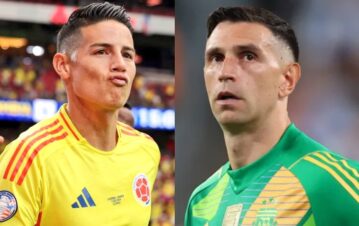 La picante chicana de James Rodríguez a Dibu Martínez tras la victoria de Colombia: “Para todo hay una…”