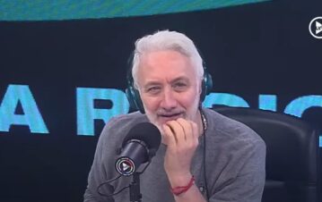 "Un hematoma": Andy Kusnetzoff apareció con el ojo morado y explicó quién le dio la golpiza