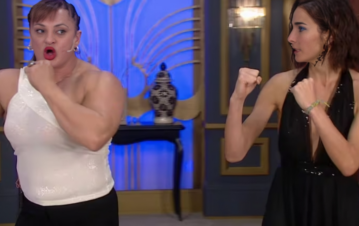 Cómo fue el duro entrenamiento que Locomotora Oliveras le obligó hacer a Juana Viale