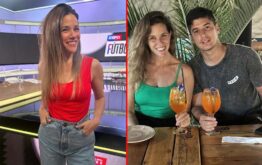 LUCIANA CON SU JOVEN NOVIO. LA QUE PUEDE, PUEDE.