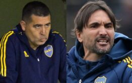 indignación contra riquelme y martinez tras la derrota de boca.