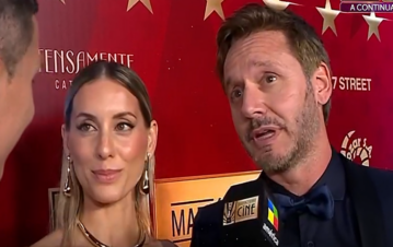 Benjamín Vicuña confirmó la exigencia que le hizo a su nueva novia en los Martín Fierro del Cine