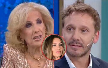 El mal momento que pasó Benjamín Vicuña con Mirtha Legrand por hablar de Pampita: "Mis hijos están..."