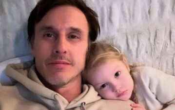 Así fue el reencuentro de Moritán con Anita, la hija que tiene junto a Pampita: las fotos