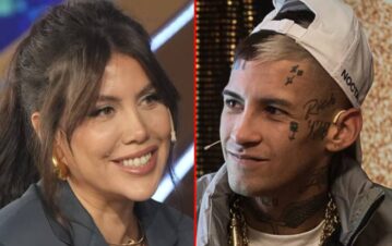 Wanda Nara confirmó su noviazgo con L-Gante con besos y declaraciones de amor: "La amo y…"