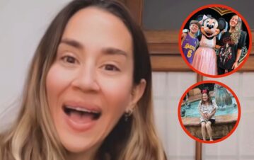 El drama de Jimena Barón en Disney: huracán, cortes de agua y falta de comida