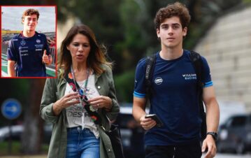 De qué trabajó la mamá de Franco Colapinto para ayudar a qué corra en Fórmula 1