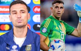 scaloni fue duro con dibu martinez tras su sanción.