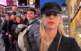 las fotos de nicole neumann d vacaciones en familia en Nueva York.