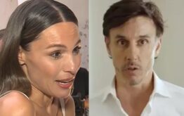 pampita habló de la internación de moritáan.