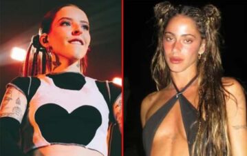 ¡Confirmadísimo! Young Miko le declaró su amor a Tini Stoessel desde el escenario: “Besito en el…”