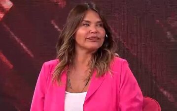 A flor de piel: la emoción de Nazarena Vélez en su despedida de LAM