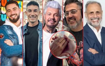 Quién es el famoso conductor de TV que confirmó el casamiento con su novia: "Estamos felices"