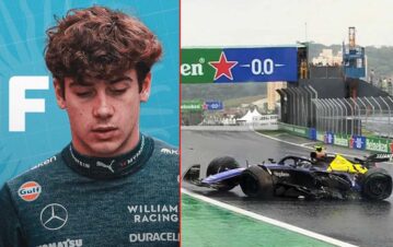 Video: Franco Colapinto sufrió un accidente brutal en la Fórmula 1 y quedó afuera del GP de Brasil
