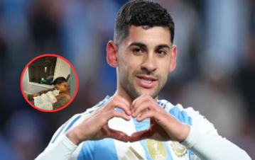 El Cuti Romero acaba de ser papá y mostró la primera foto de su hija