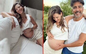 Maca Rinaldi y Fede Hoppe mostraron cómo dejaron la habitación de su bebita